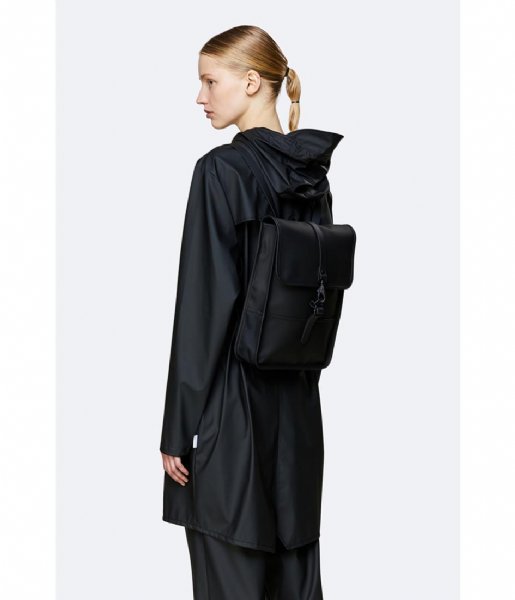 Rains  Backpack Micro Black (1)